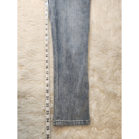 Soft Surroundings Womens Blue Mid Rise Elastic Waist Ankle Jegging Jeans Size XS - Picture 7 of 7